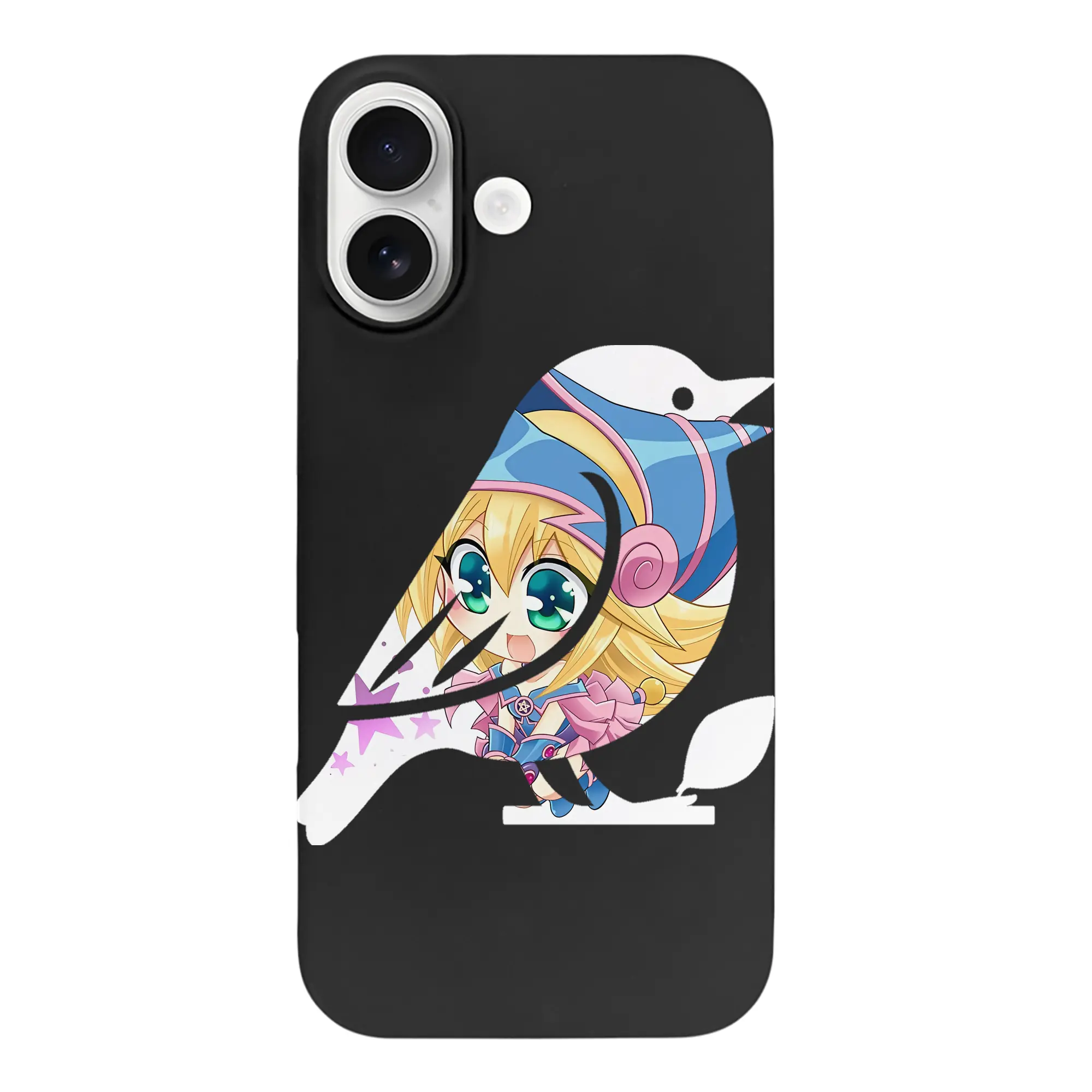 遊☆戯☆王 グッズ,黒魔導少女 - iPhone 17 シリーズ シリコンケース 薄型 耐衝撃 指紋防止 ソフトタッチカバー 精密フィット 傷防止 保護ケース iPhone 17/17 Air/17 Pro/17 Pro Max 対応